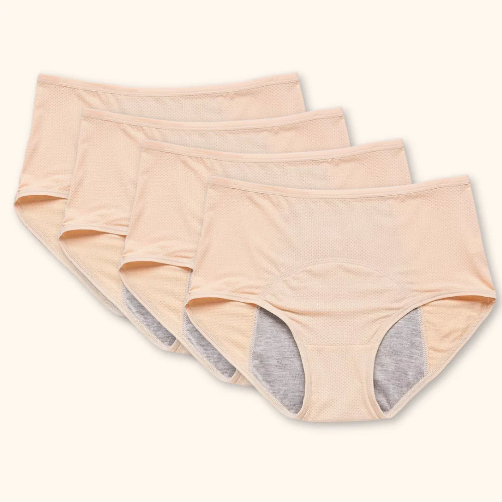 Relivia | Ropa interior a prueba de fugas que nunca te fallará (Pack de 4)