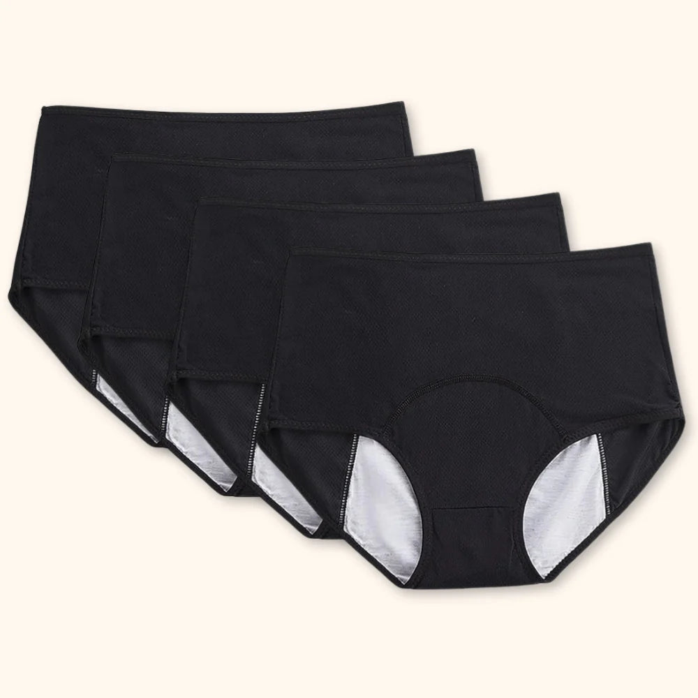 Relivia | Ropa interior a prueba de fugas que nunca te fallará (Pack de 4)